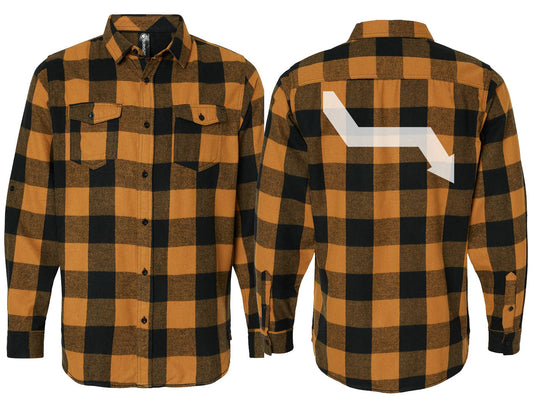 Flannel Orange/Black