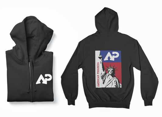 Statue Zipper Hoodie
